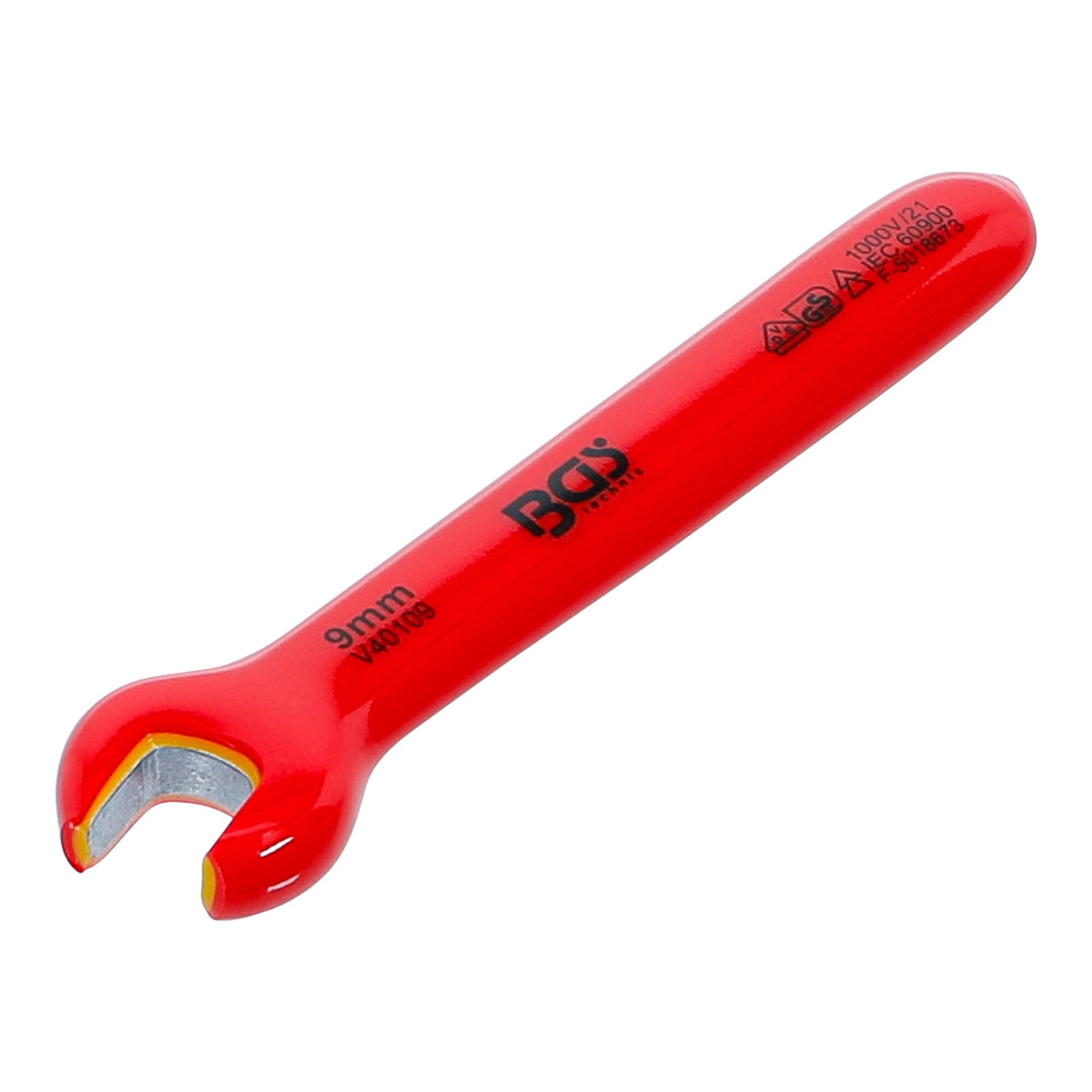 BGS VDE-Einmaulschlüssel 71059, SW 9 mm ; BGS technic)