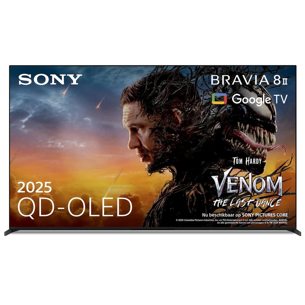 Sony BRAVIA 8 II K-65XR8M25BP 65 inch 4K UHD OLED TV - Zwart