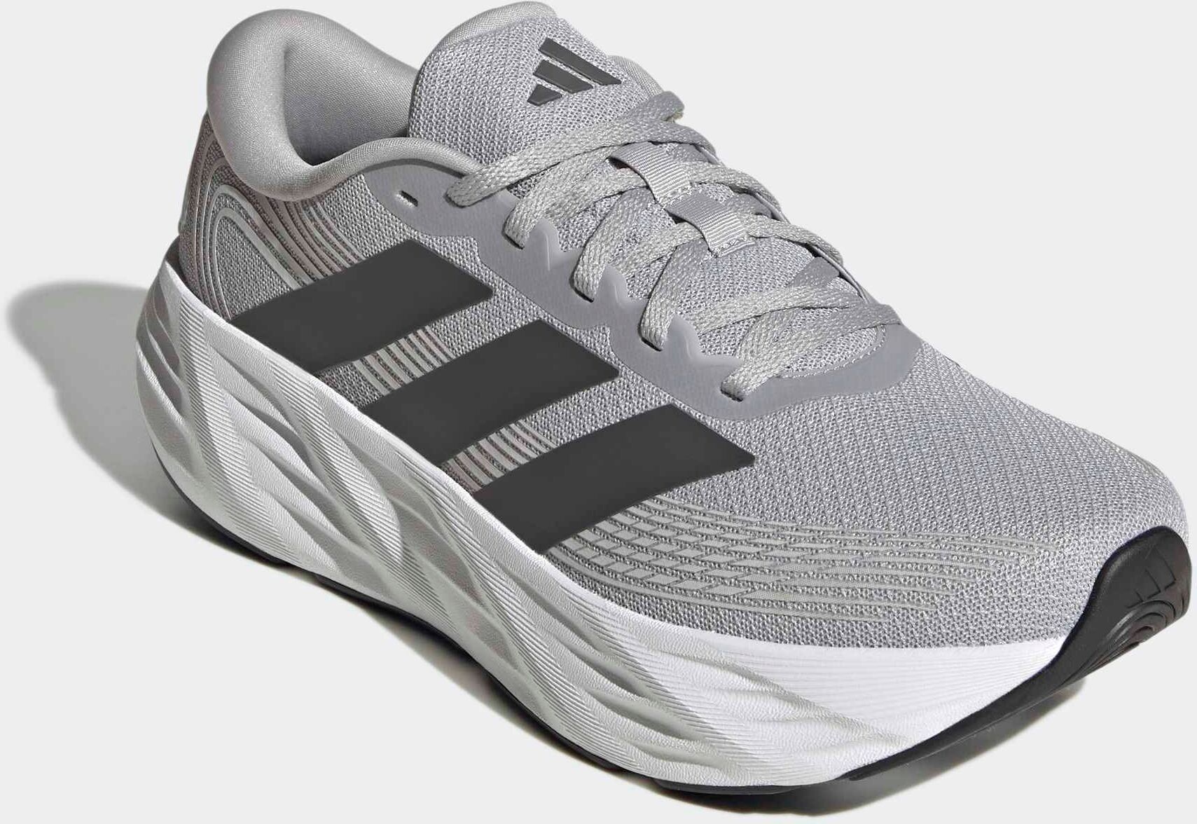 Laufschuh ADIDAS PERFORMANCE "GALAXY 8", Herren, Gr. 46, grau (gretwo, grefiv, greone), Synthetik, Textil, Schuhe Laufschuh, für mehr Dämpfung gretwo, grefiv, greone 46