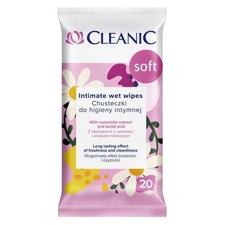 Cleanic Weiche Intimhygiene-Tücher - 20 Stück (52531103)