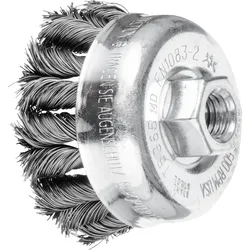 PFERD TOOLS COMBITWIST Topfbürste gezopft TBG M14 Stahl-Draht - 43305030
