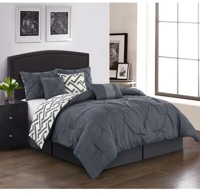 Porch & Den Eaton 7-Piece Reversible Comforter Set