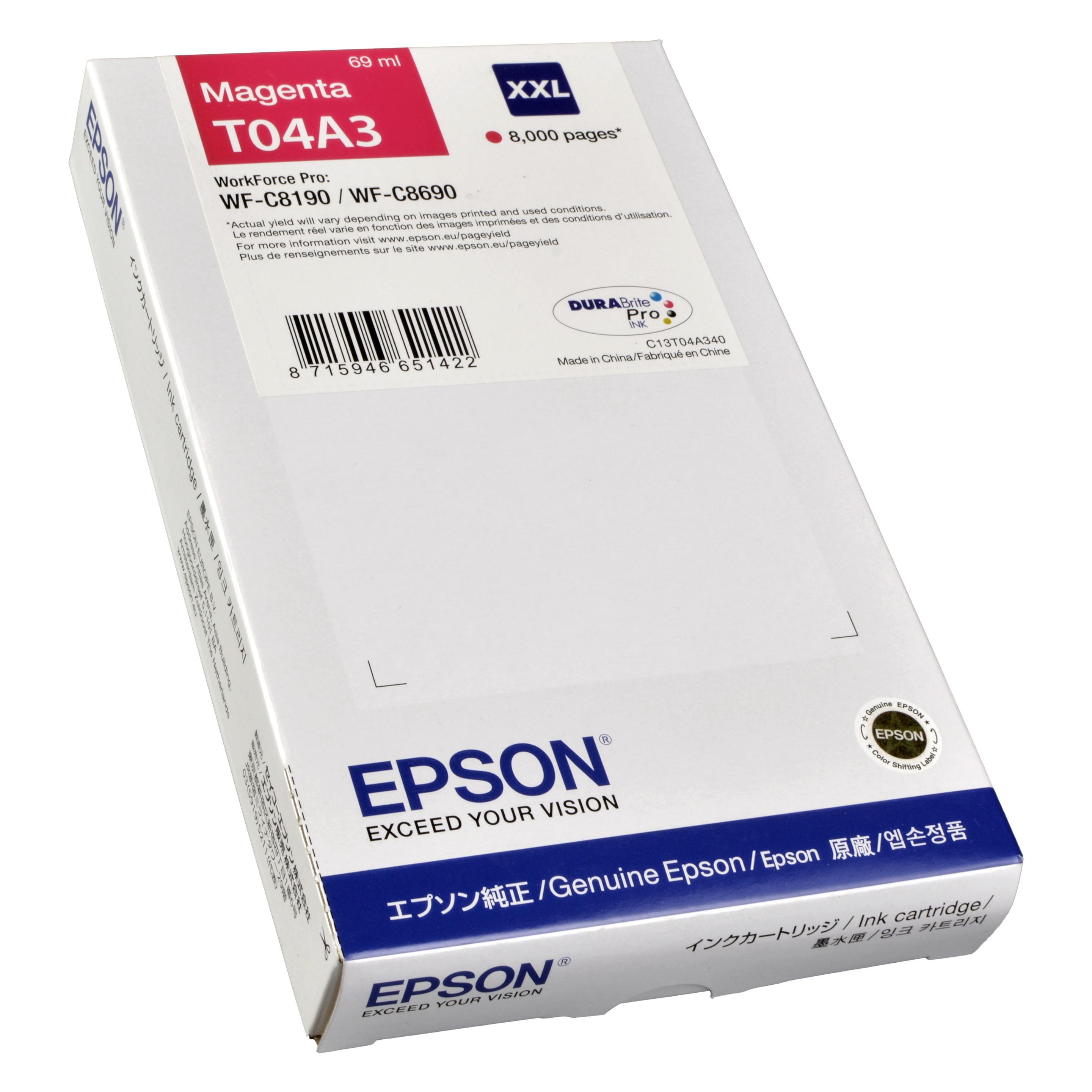 Epson Tintenpatrone XXL (M) (T04A340)