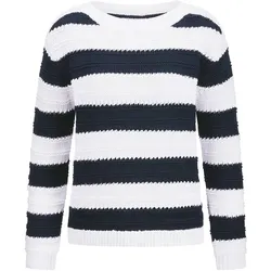 Pullover U-Boot-Ausschnitt BASLER blau, 50