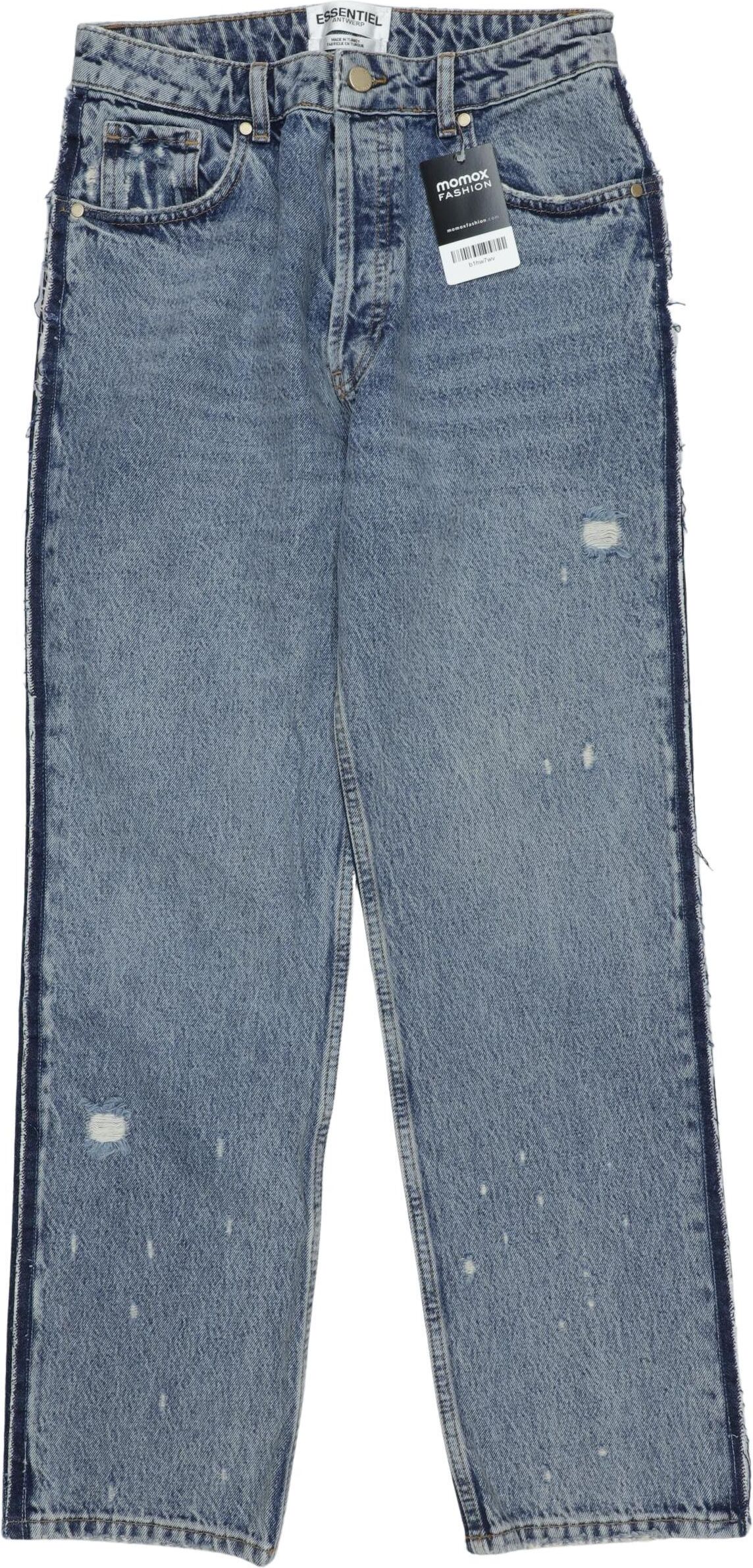 Essentiel Antwerp Damen Jeans, Hellblau, Gr. W26, Synthetik / Baumwolle - Second Hand