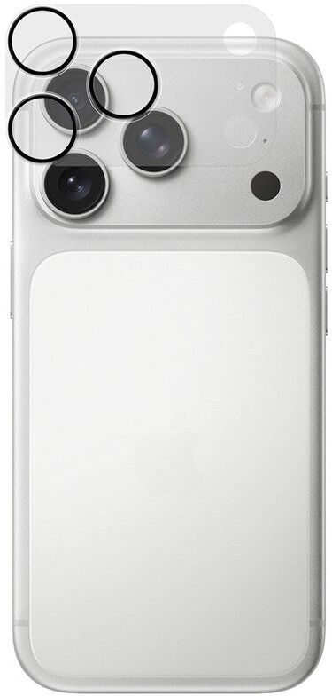 Epico iPhone 18 Pro UNUM SapphireShield Kameralinsebeskyttelse - Gennemsigtig