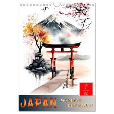 Japan - Momente der Stille (Wandkalender 2026 DIN A4 hoch), CALVENDO Monatskalender