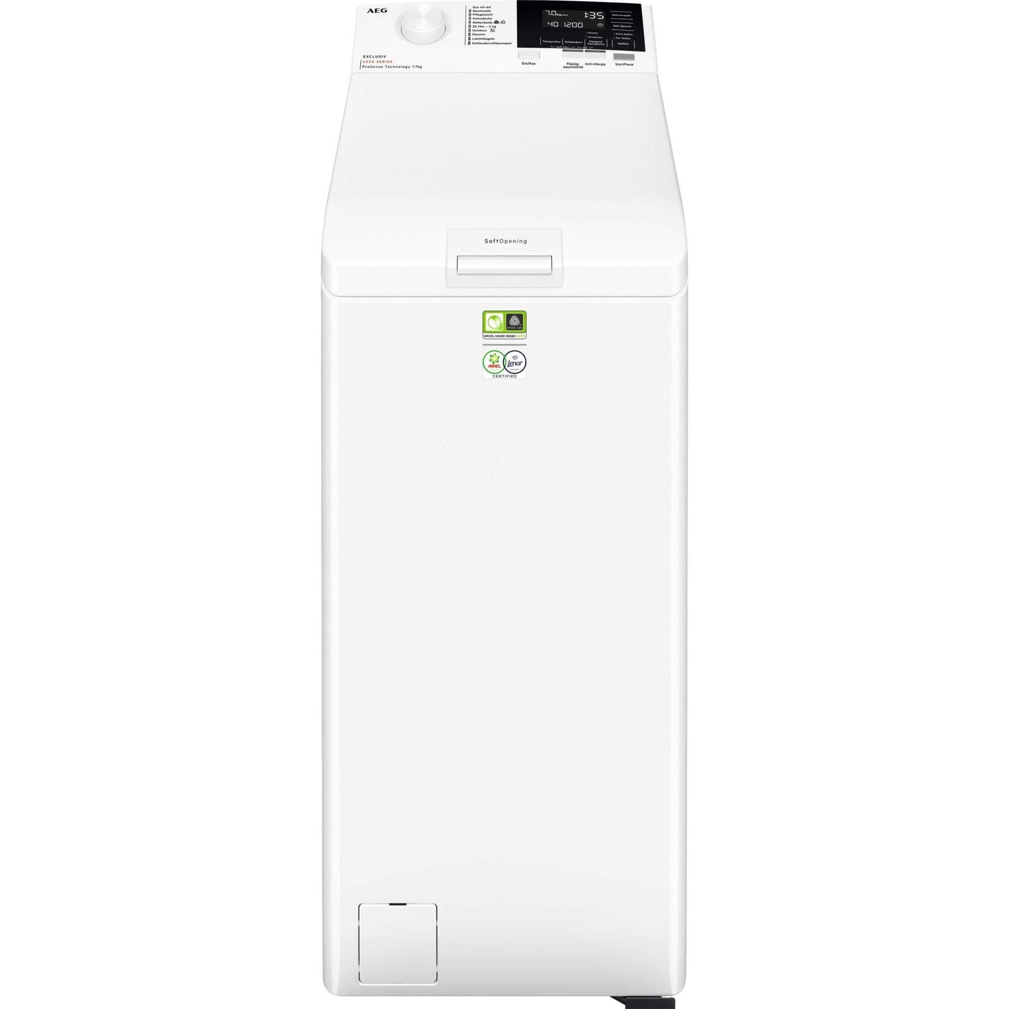 AEG Serie 6000 LTR6E60379 7 kg Toplader Waschmaschine 1300 U/min aquaStop Funktion 913 143 677
