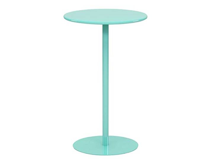 DXYDZSWD Runder Esstisch, Verhandlungstisch aus Eisen im nordischen Stil, for zwanglose Ausstellungsbars, Rezeptionen, Cafés, Bars mit Milchteeladen (H72 cm)(A,40cm)