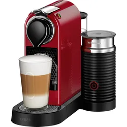 Nespresso CitiZ &milk Cherry Red Original Kaffeemaschine