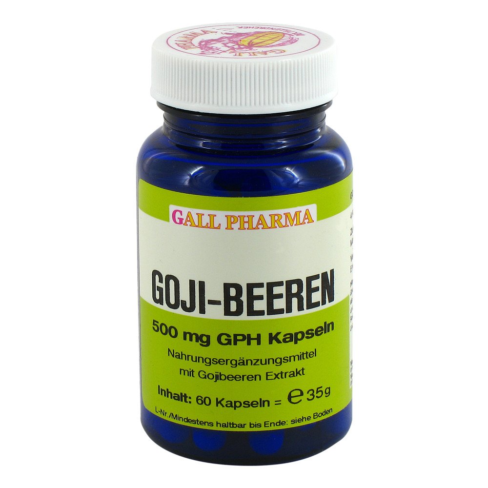 Hecht-Pharma GmbH Goji Beeren 500 mg Gph Kapseln 05530168