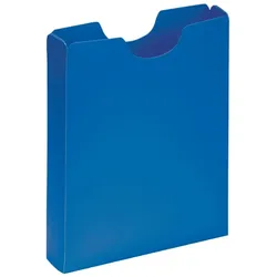 PAGNA Heftbox DIN A4, Hochformat, aus PP, blau