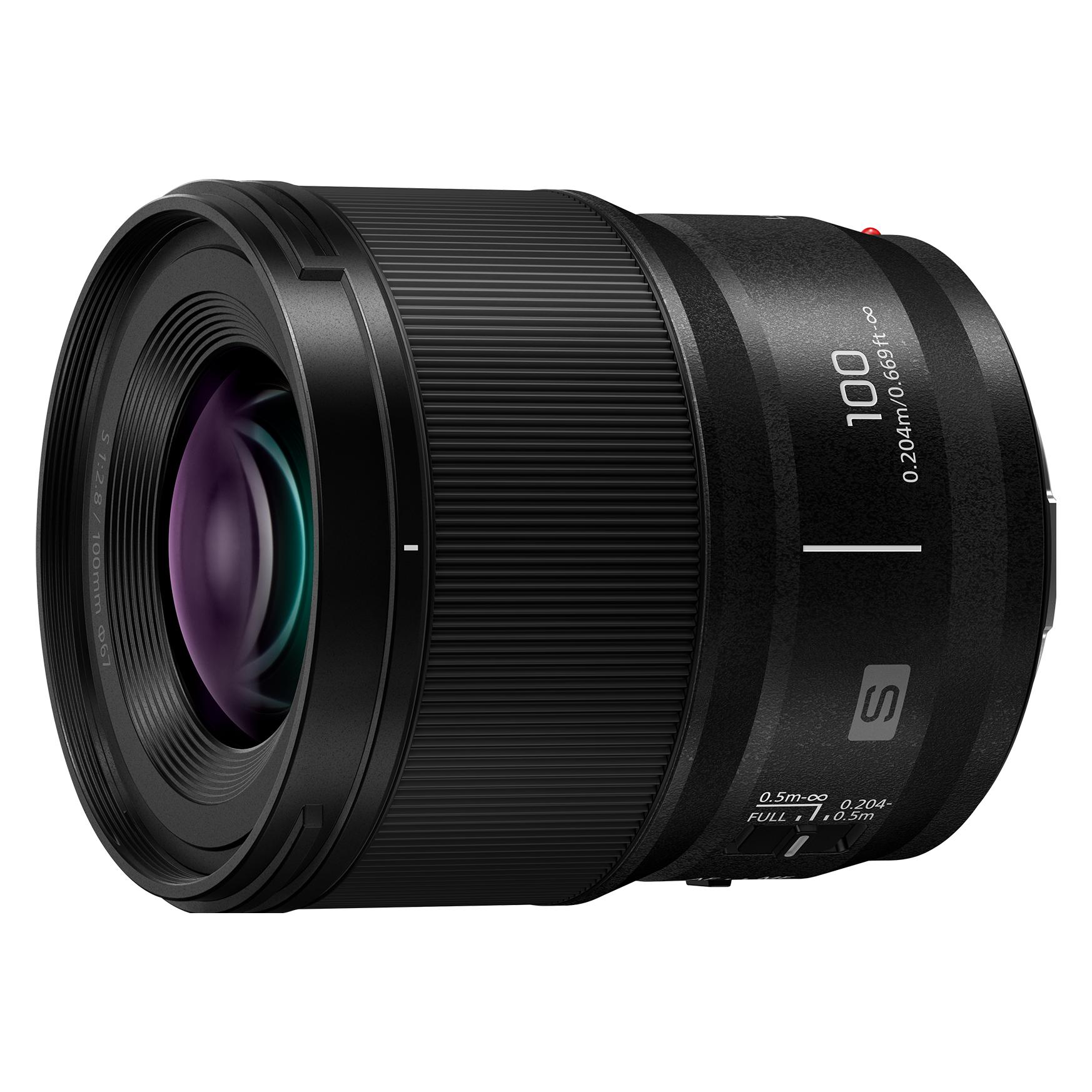 Panasonic Lumix S-E100E 100mm f/2.8-22 Makro (L-Mount, Vollformat) (S-E100E)