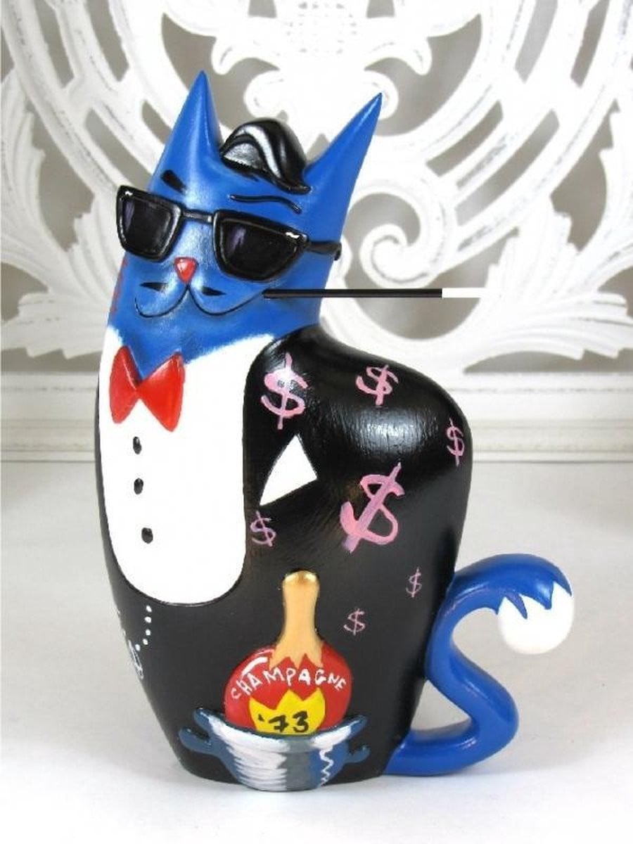 Selwyn Senatori Dean Big City Cat Blue voor volwassen katten