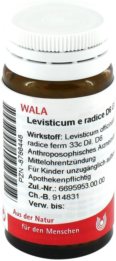 Wala Levisticum E Radice D6 Globuli
