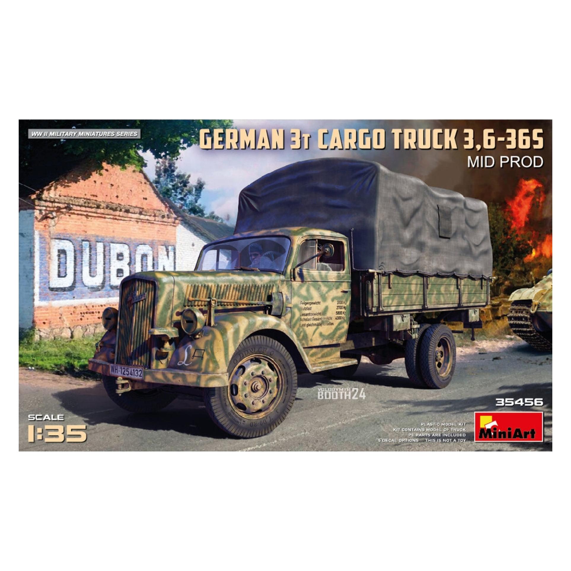 Other 1:35 Dt. 3t Cargo Truck 3,6-36S Mit.Pro. (550035456)