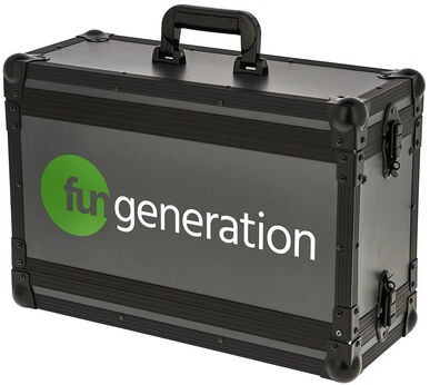 Fun Generation Rack 4U Eco Wood Compact 23 Schwarz