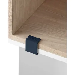 Mini Stacked Clips für Modulregale marineblau 5 St.