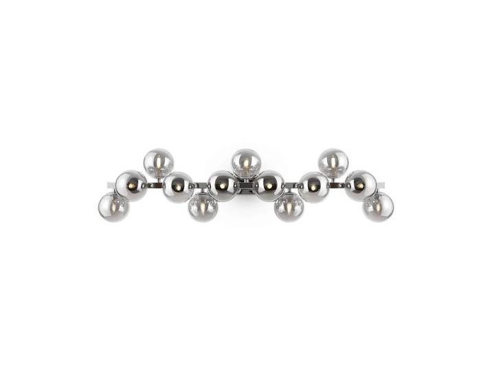 Wandleuchte Dallas Chromfarben max. 28 Watt Wandlampe