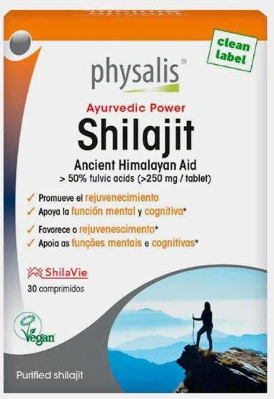 PHYSALIS SHILAJIT 30 COMPRIMIDOS