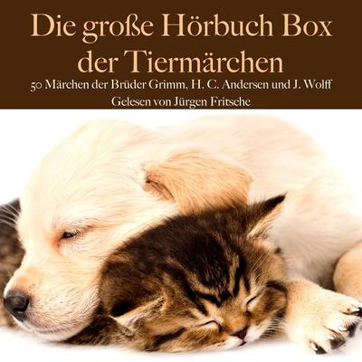 Die große Hörbuch Box der Tiermärchen - Hans Christian Andersen,Jürgen Fritsche,Johann Wolff,Gebrüder Grimm,Luna Luna, Audio, 9783754511169