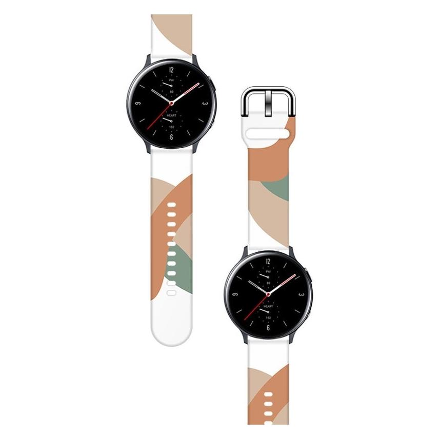 Hurtel Strap Moro Band For Samsung Galaxy Watch 46mm Silicone Strap Watch Bracelet Pattern 3 (22 mm, Plastic, Silicone) (1404978613)