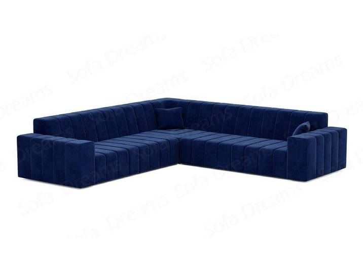 Sofa Dreams Ecksofa Polster Ecksofa Modern Stoff Eck Couch Samtstoff Gran Canaria L Form, Loungesofa
