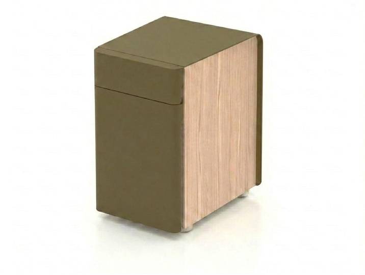 Xlmoebel Kommode Kommode rechteckig Grün Holzoptik mit Schubladen modern Design (1-tlg)