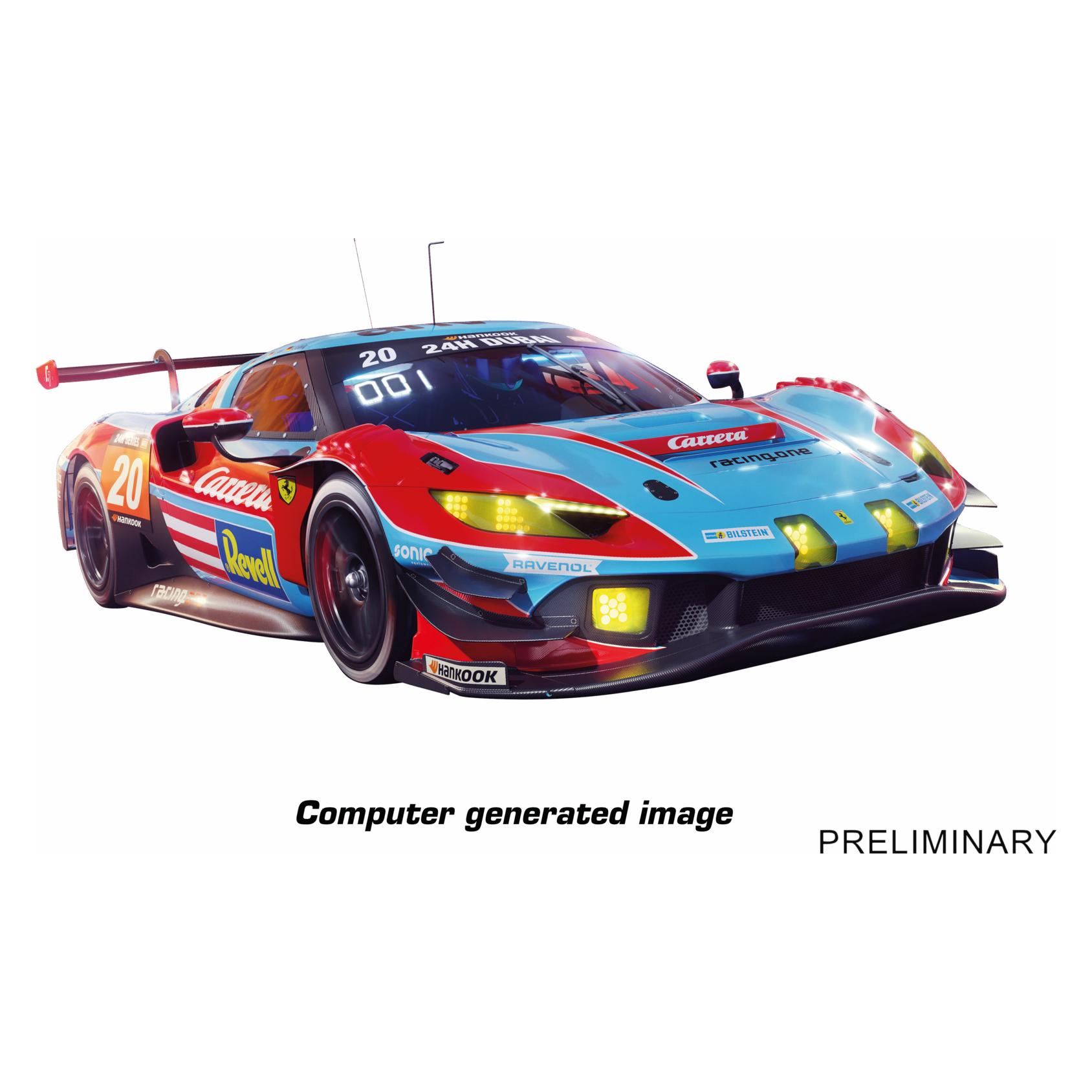 Carrera D124 Ferrari 296 GT3, No.20 (20023981)