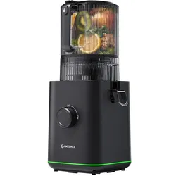 Amzchef CE-ZM1919 Slow Juicer (schwarz), Entsafter, Schwarz