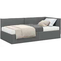 vidaXL, Bett, Eckbett (100 x 200 cm)