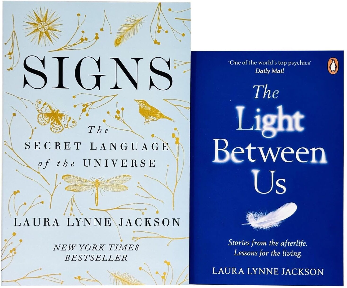 Piatkus/Penguin Signs and The Light Between Us 2 Books Collection Set By Laura Lynne Jackson