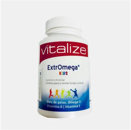 VITALIZE EXTROMEGA KIDS TUTTI FRUTTI 60 CAPSULAS MASTIGAV.