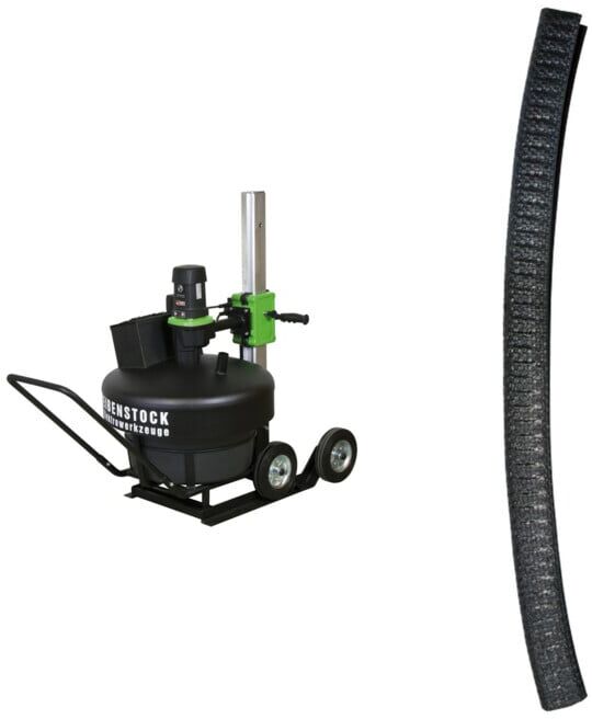 Set Eibenstock TwinMix 1800 T + Abstreifer für Rührpaddel für TwinMix 1800