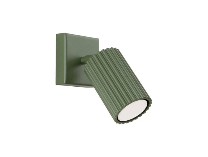 Design Wandlampe „Karbon II“ Olivgrün Sollux Lighting