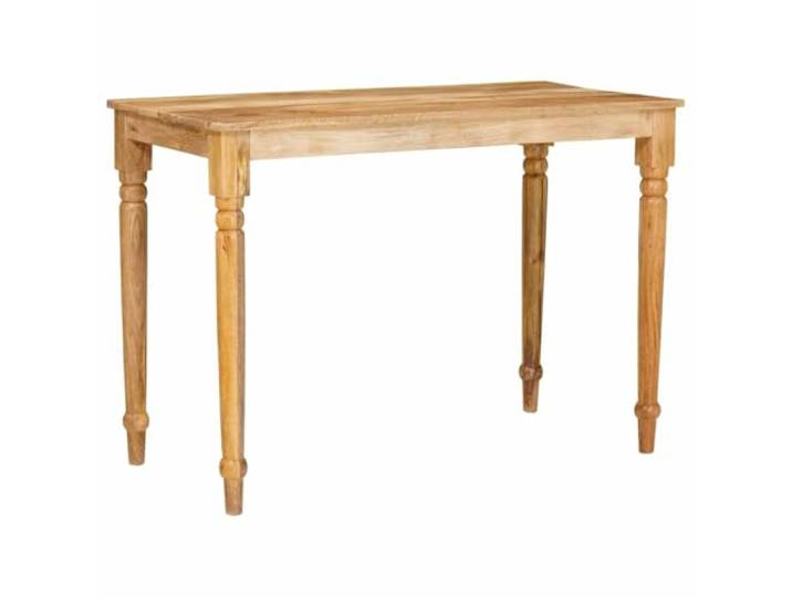 GHVBNMF Couchtisch aus Massivholz Mango Braun 110 x 55 x 77 cm Stabiler Wohnzimmertisch aus Mangoholz mit hoher Belastbarkeit bis 75 kg für moderne Einrichtungen und Wartebereiche.