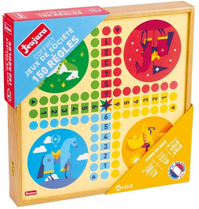 coffret de Jeux Classiques 150 règles - Jeujura