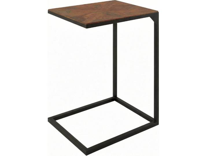 furnicato Beistelltisch Velaro 45x35x61 cm Braun (1-St)