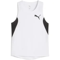 PUMA Cross The Line 3.0 Singlet Kinder 02 - PUMA white 128