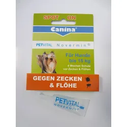 Canina Pharma PETVITAL Novermin | 2ml für kleine Hunde