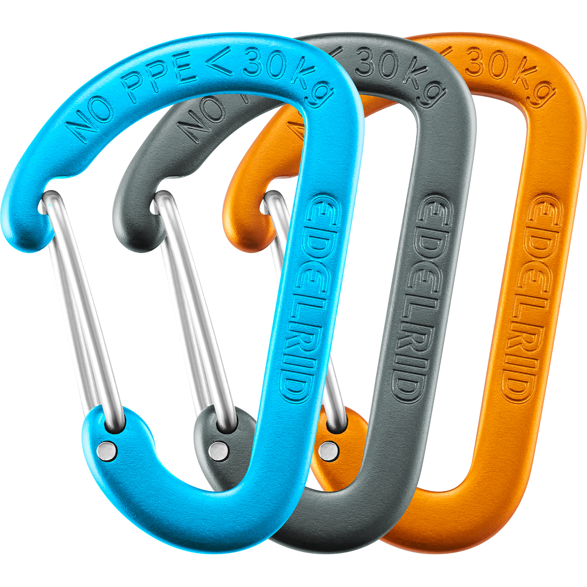 Edelrid Micro 0 Karabiner Karabiner blau
