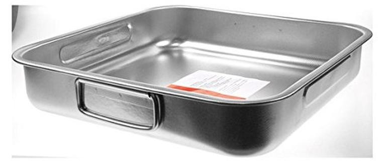 Merkloze vierkante non-stick pan 32 x 32 cm