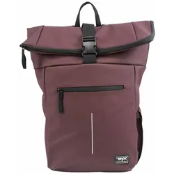 DYX Stylischer Cityrucksack mit großem Stauraum Bennie bordeaux