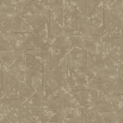 Galerie Wallcoverings Absolutely Chic Distressed Geometric Motif Vinyl on Non-woven Wallpaper Roll
