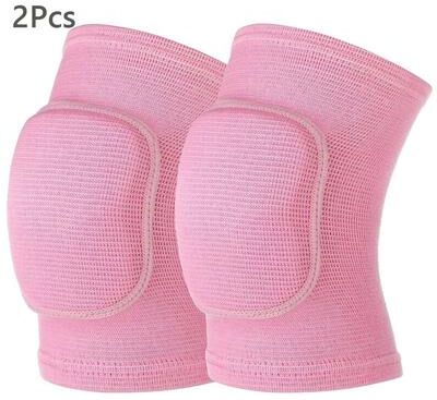 Uplift Essentials Soft Elbow Pads With Thickened Sponge Cushioning pink l