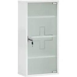Tchibo - Medikamentenschrank - 34,5x19,5x71,5cm - weiß -