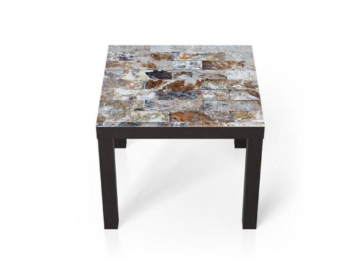 DEQORI Couchtisch 'Natürliche Vielfalt', Glas Beistelltisch Glastisch modern