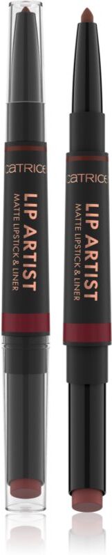 Catrice Lip Artist Matte Lipstick & Liner lipstick + lip liner with matt effect shade 040 Sisters By Heart 1.74 g