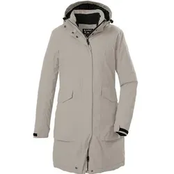 KILLTEC killtec Damen Mantel Funktionsparka, Größe 38 in Beige 8110