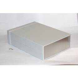 Hammond Electronics 1598JSGY Instrumenten-Gehäuse 280 x 200 x 76 ABS Grau 1 St.